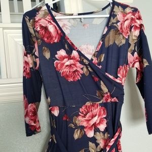 Mother Bee maternity dress